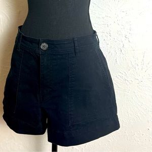H&M black casual shorts